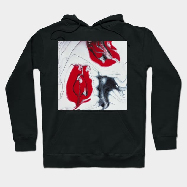 Fluid Paint Hoodie by GalartCreations